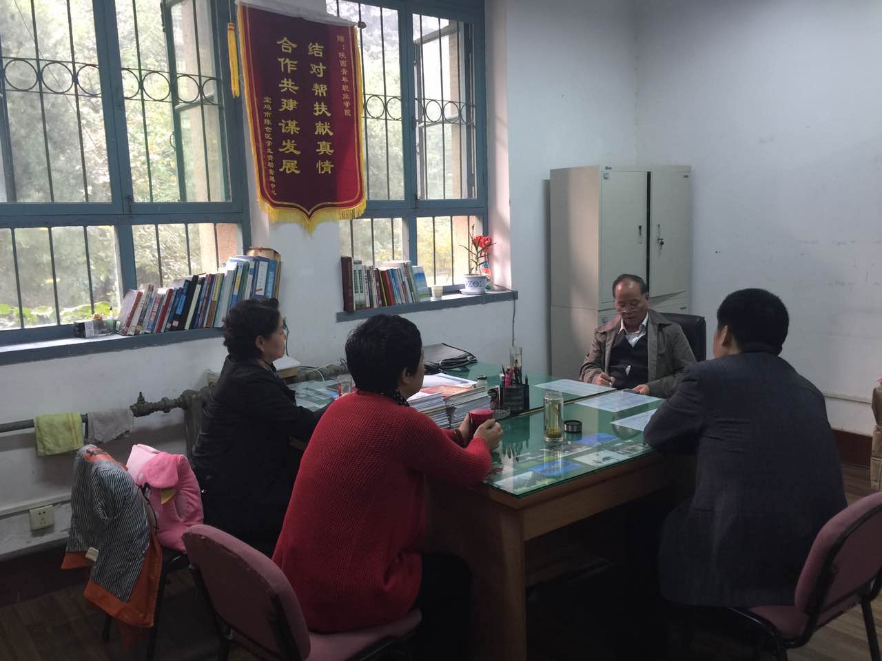 李迈强教授走访学生处