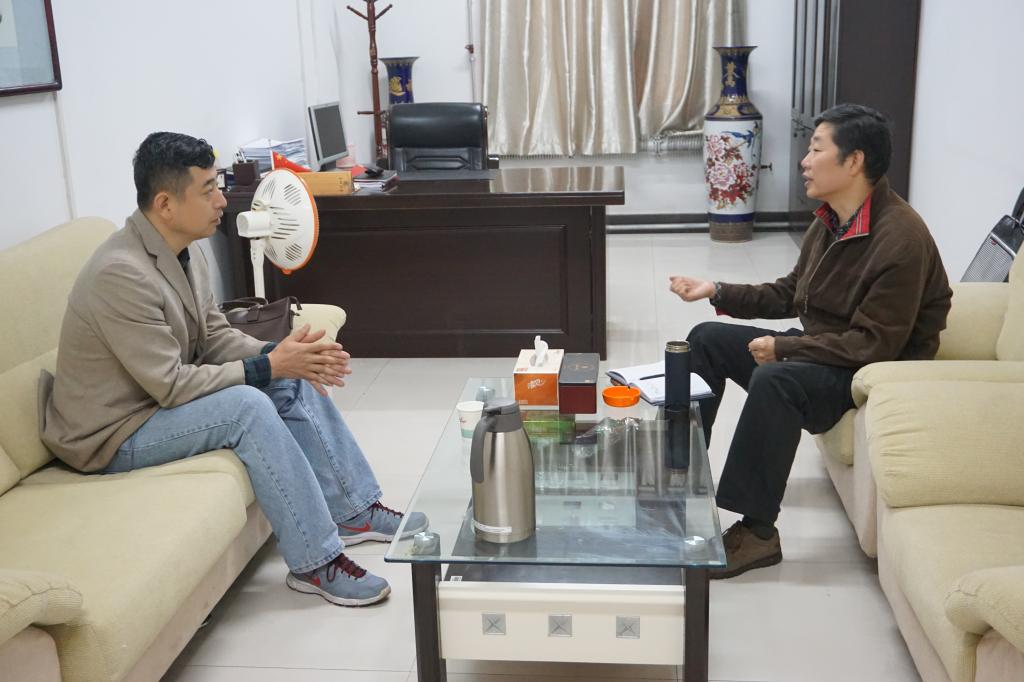 焦胜军教授访谈科研处(督导办)负责人